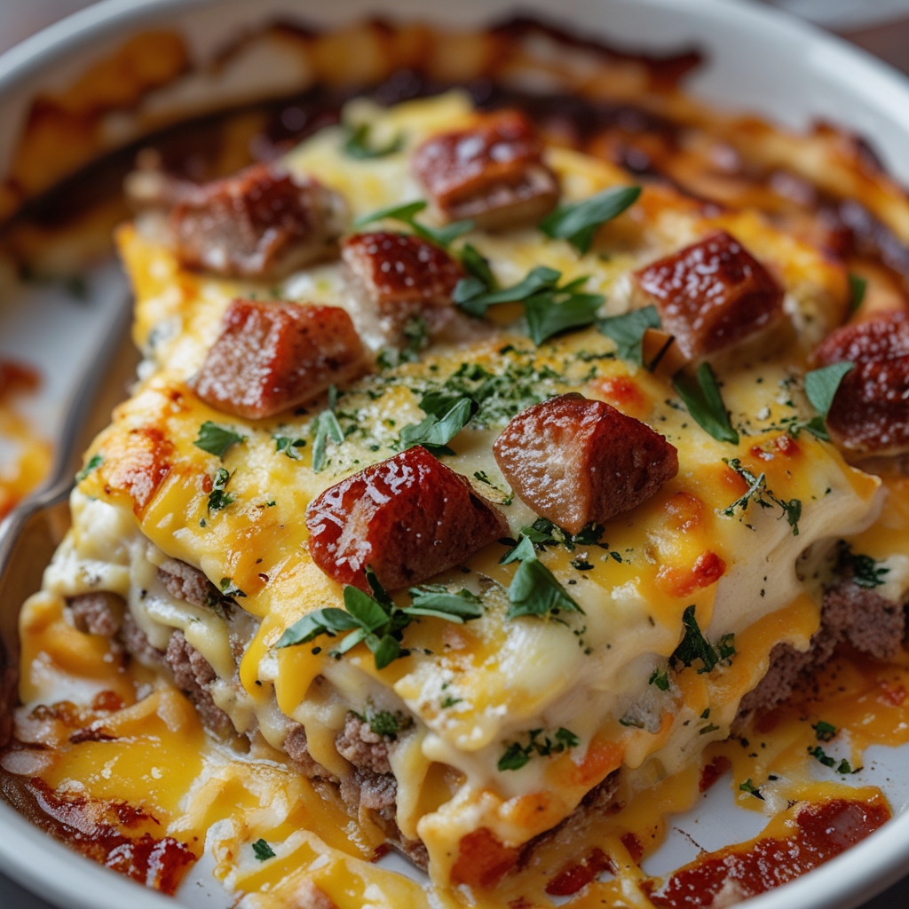 Philly Cheesesteak Breakfast Casserole | An Easy, Crowd-Pleasing Recipe!
