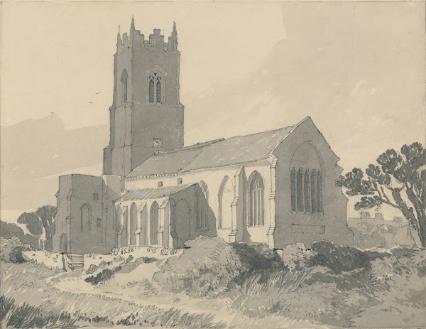 Ingham Church Norfolk ca 1815