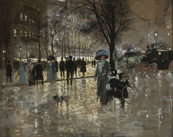 Bonne Nouvelle Boulevard In Paris 1910