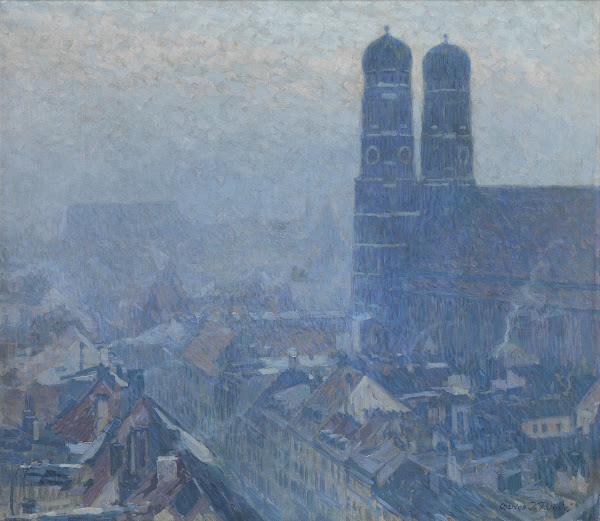 Blick über München mit der Frauenkirche