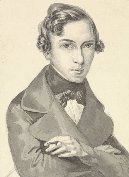 Zelfportret van Pieter Alardus Haaxman 1834   1887