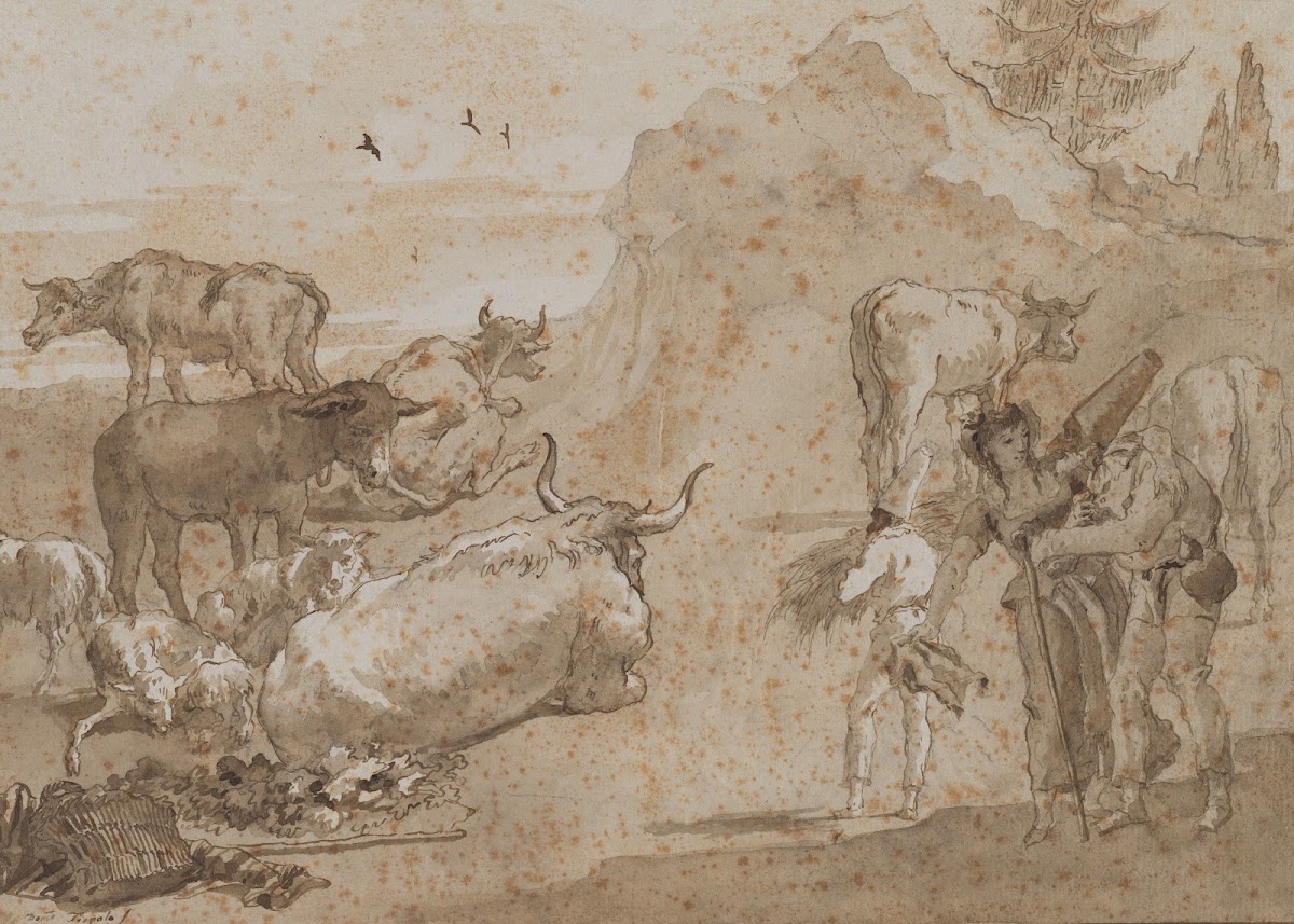 Sheep and Cows 1790s