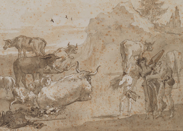 Sheep and Cows 1790s