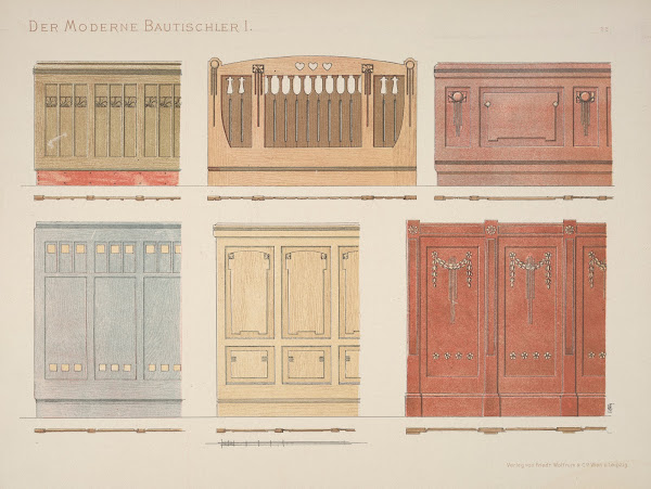 Der moderne Bautischler Pl08 1904