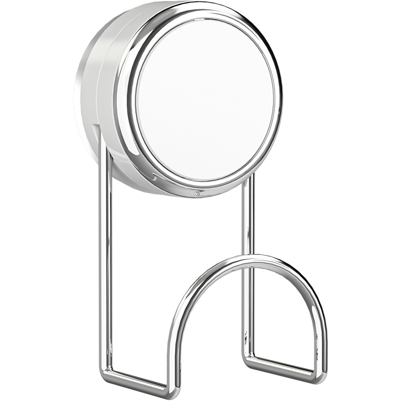 Suction cup storage basket for kitchen, iron and sponge