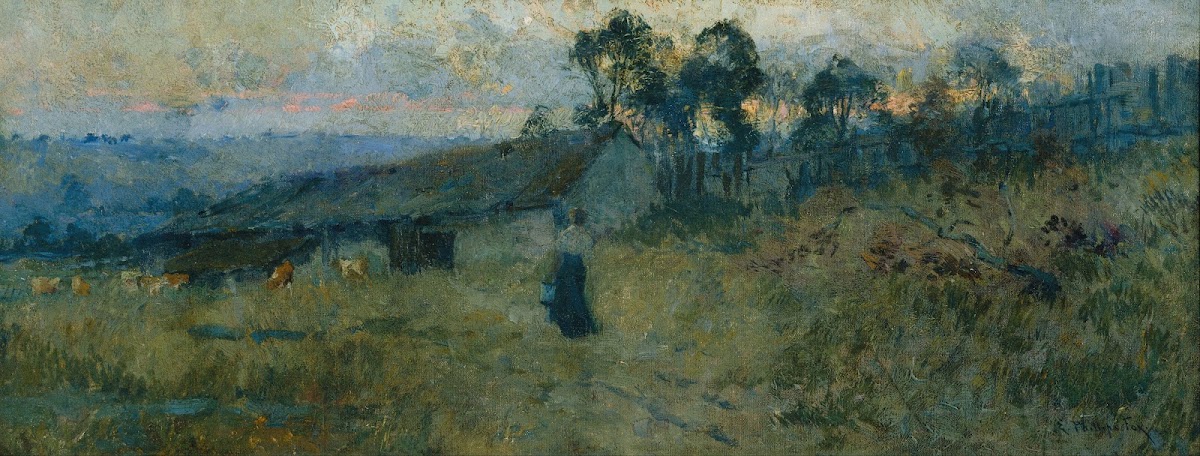 The milking shed circa 1893