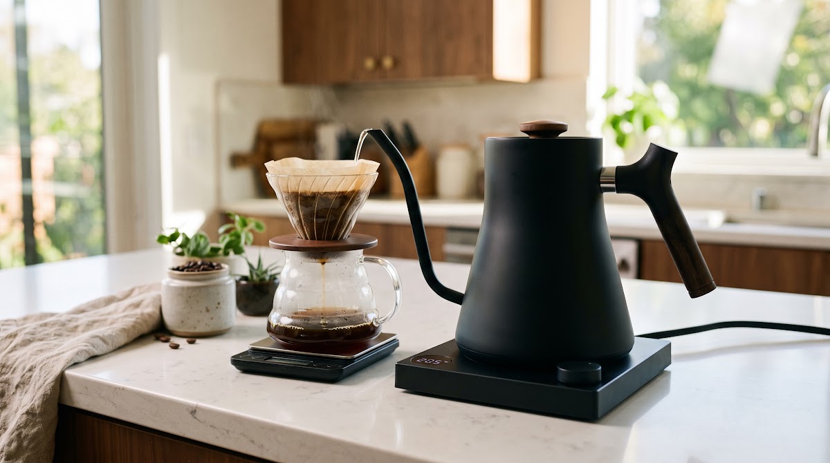 Best Electric Kettles for Pour-Over Coffee (2026) - BEST BUDGET — IN CONTEXT