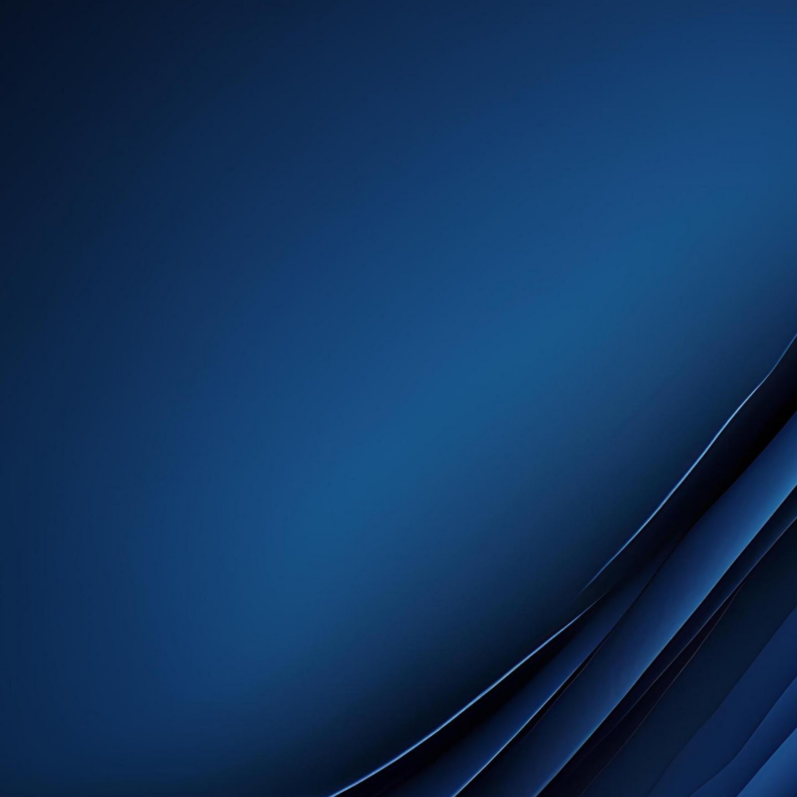 Download Abstract Blue Curved Layers 2K iPhone
