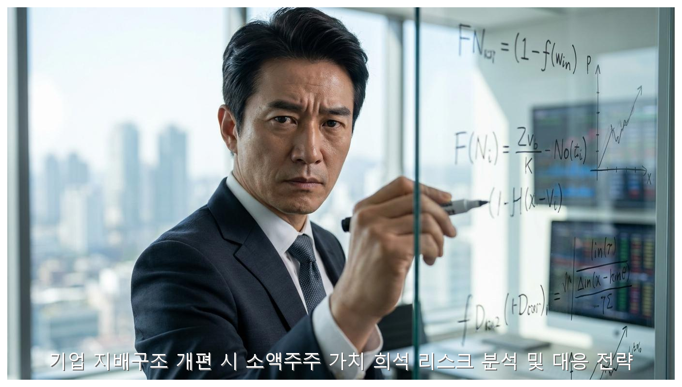 기업 지배구조 개편 시 소액주주 가치 희석 리스크 분석 및 대응 전략 핵심 안내 및 분석 인포그래픽 (7)