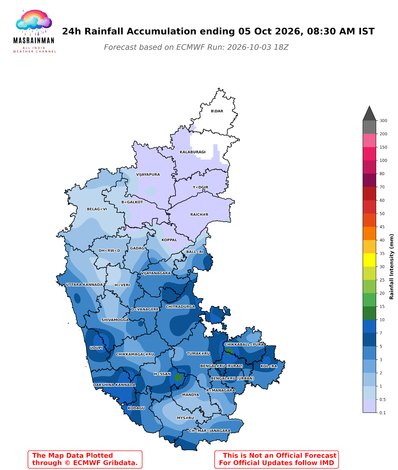 Karnataka - MasRainMan Weather