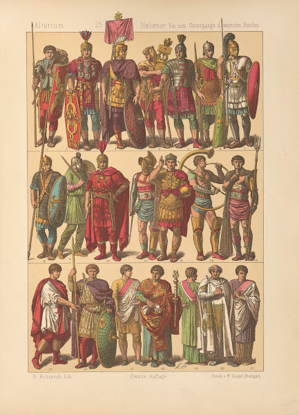 Italiener bis zum Untergange d weström Reiches 1884