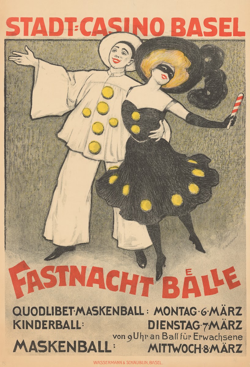 Stadt Casino Basel  Fastnacht BäLle 1911