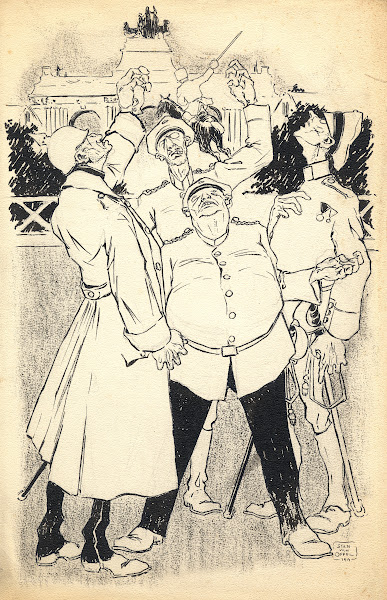 Bezoek van den Franschen vlieger 1914
