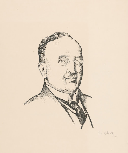 Portret van Hendrik Gerrit van Wijngaarden 1922
