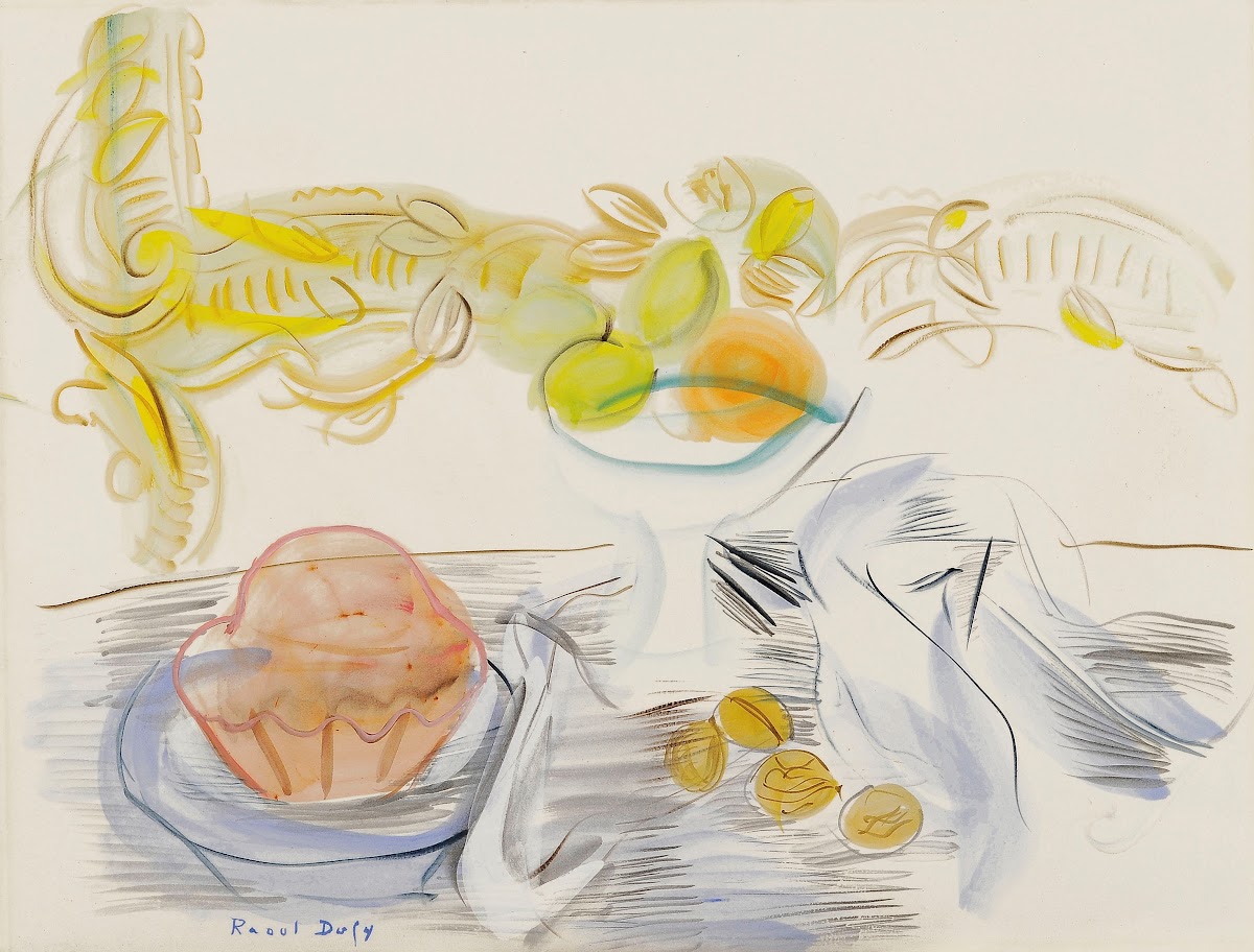 Nature morte à la brioche et aux noix 1947
