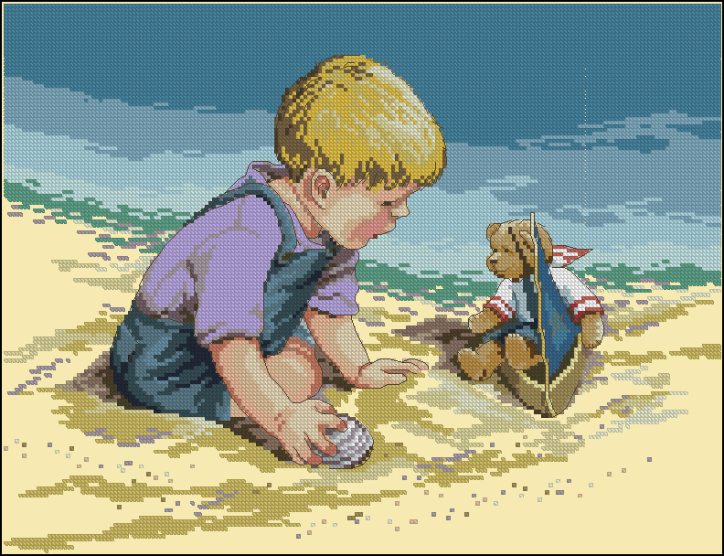 CMP JAN02957 Seashore Fun