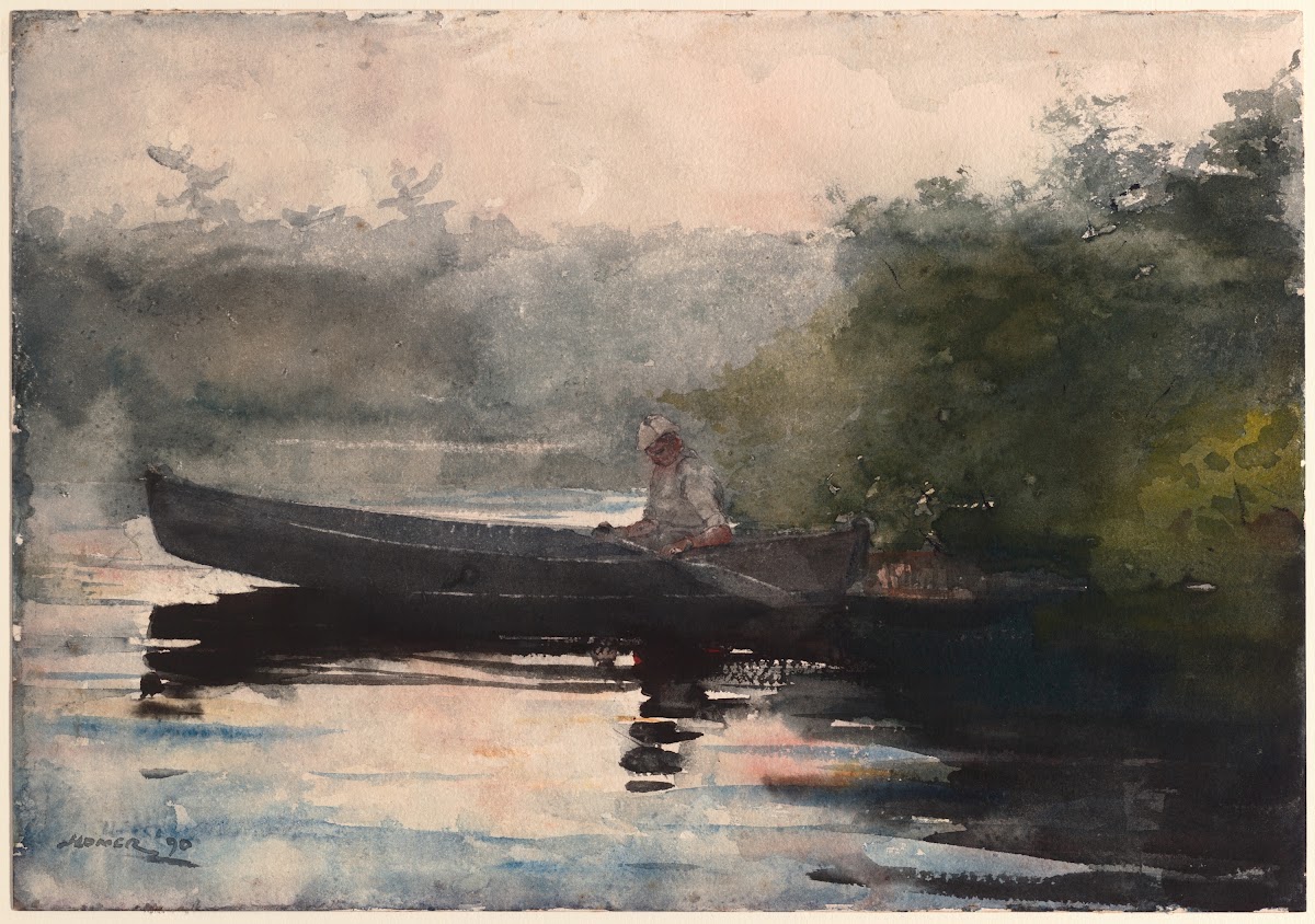 The End of the Day Adirondacks 1890