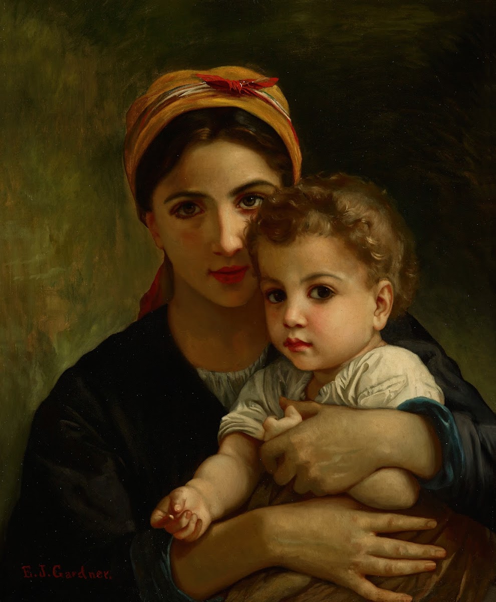 Copy of Young Girl and Child