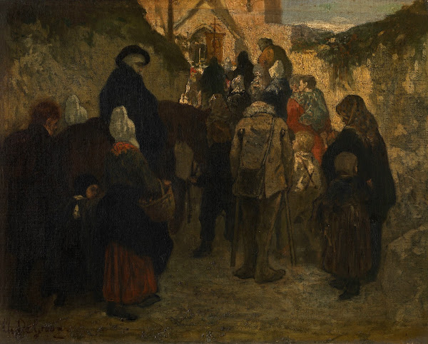 Pilgrimage in Diegem 1857