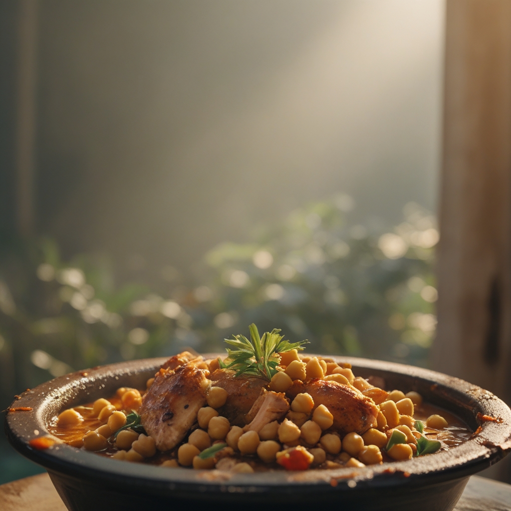 Final Quick Moroccan Chicken & Chickpea Tagine