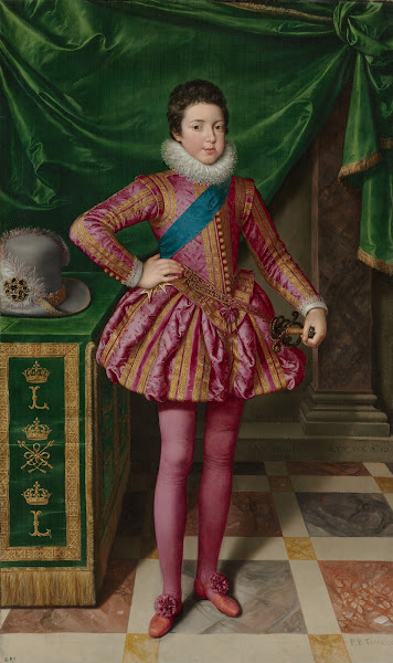 Portrait of King Louis XIII of France 1611