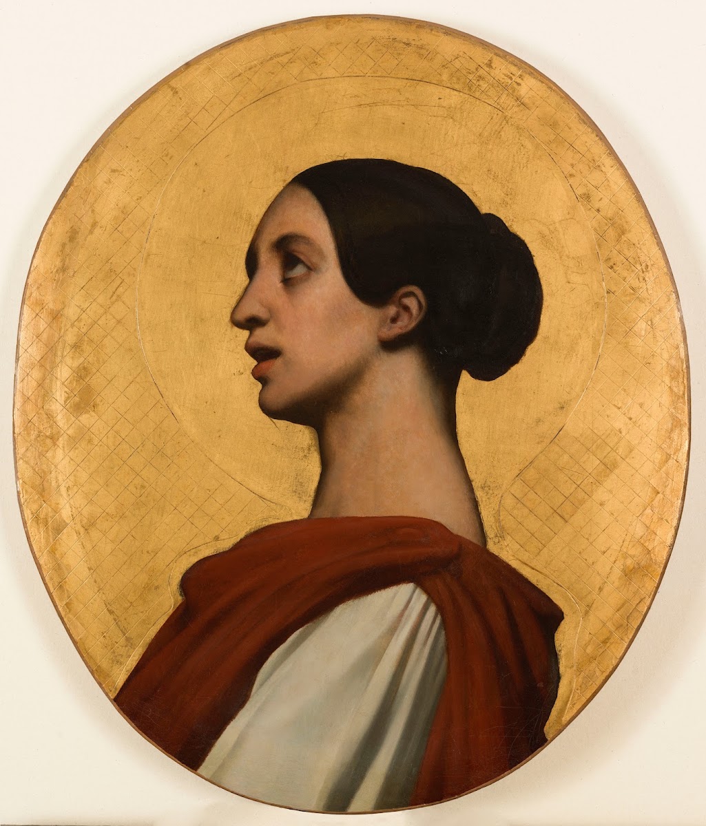 Portrait de Pauline Viardot en sainte Cécile 1851