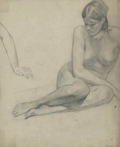 Sitting woman 19th century