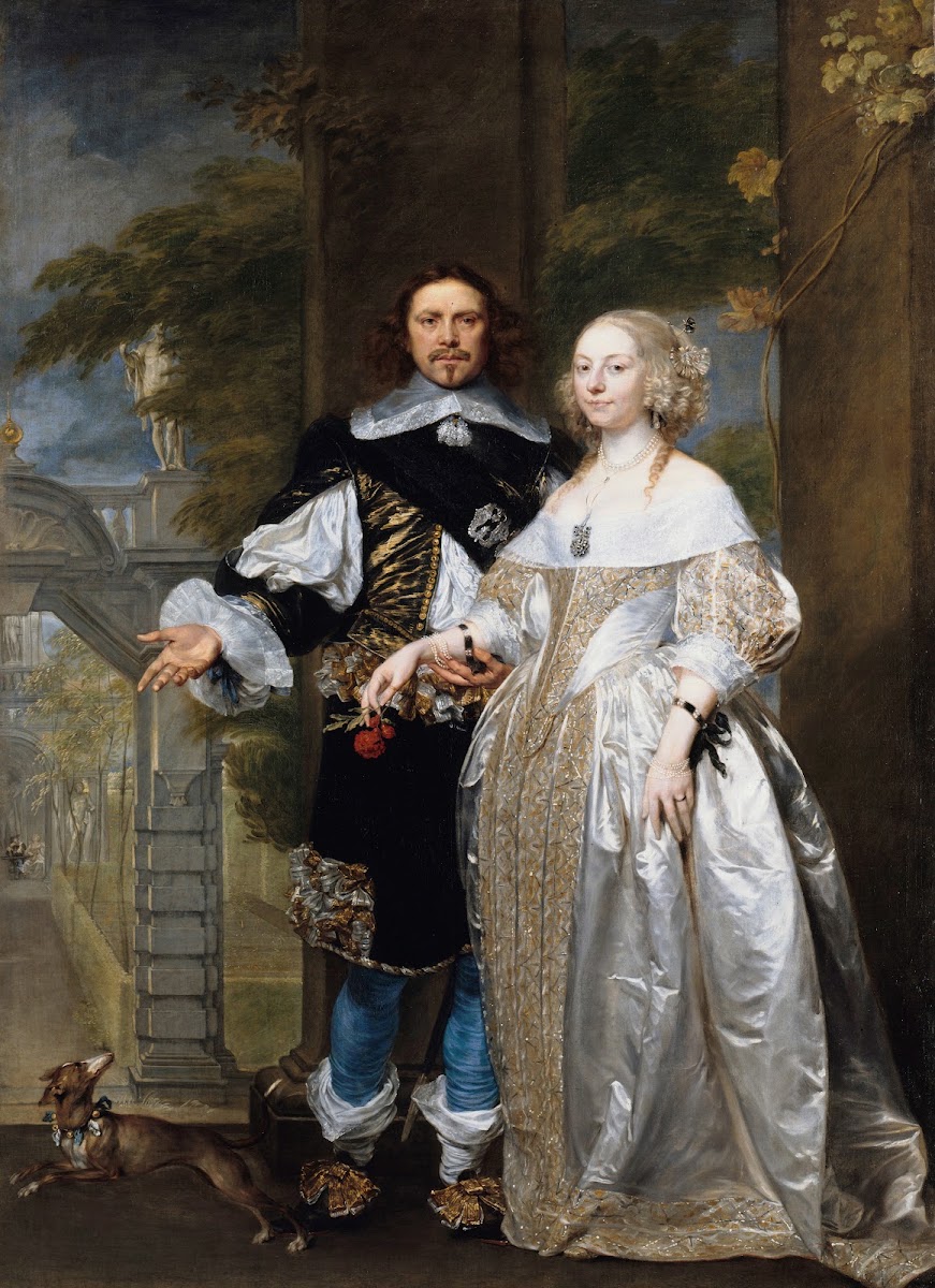 Portrait of a Married Couple in the Park 1662