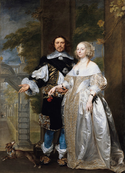 Portrait of a Married Couple in the Park 1662