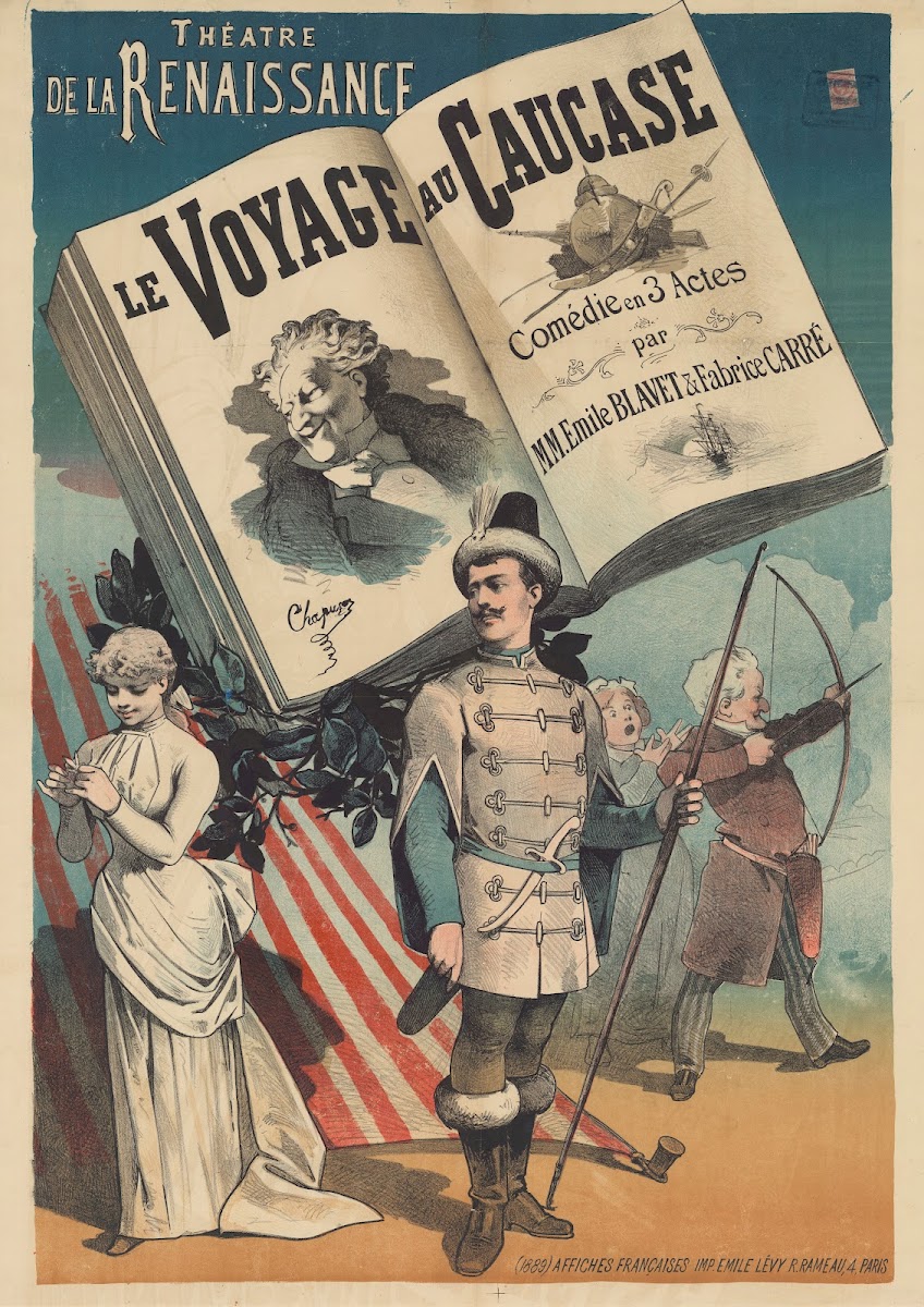 ThéÂTre De La Renaissance Le Voyage Au Caucase 1884
