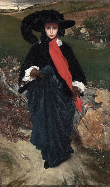 Portrait of May Sartoris circa 1860