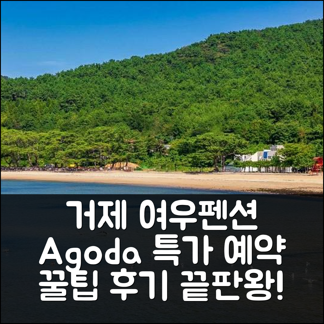 거제도 여우펜션: 거제 인기 숙소 특가 예약 후기 꿀팁! - 아고다 호텔 추천