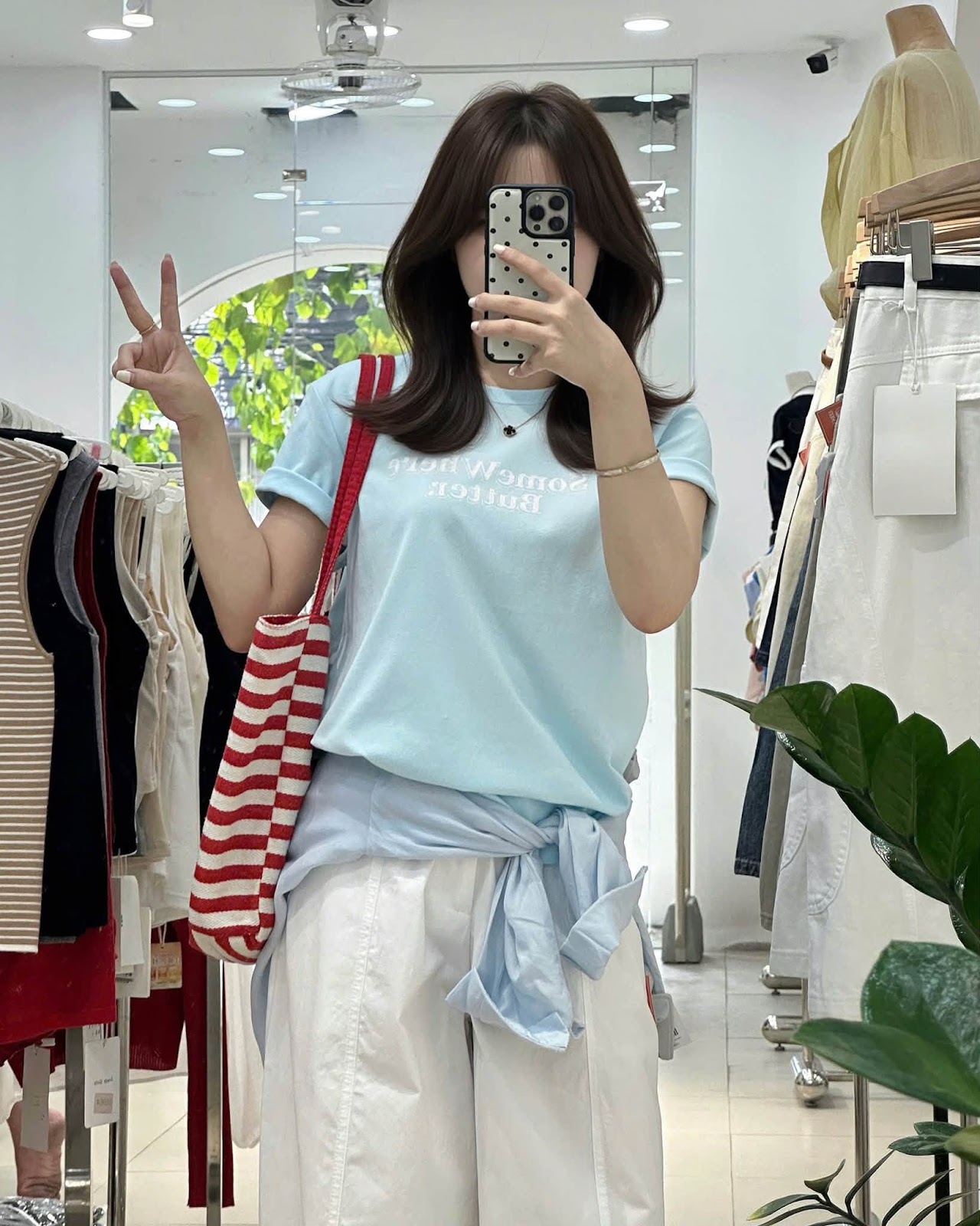 Áo thun Nafan ngắn tay cổ tròn in chữ SomeWhere XONXEN SHOP mã 721 – Image 5