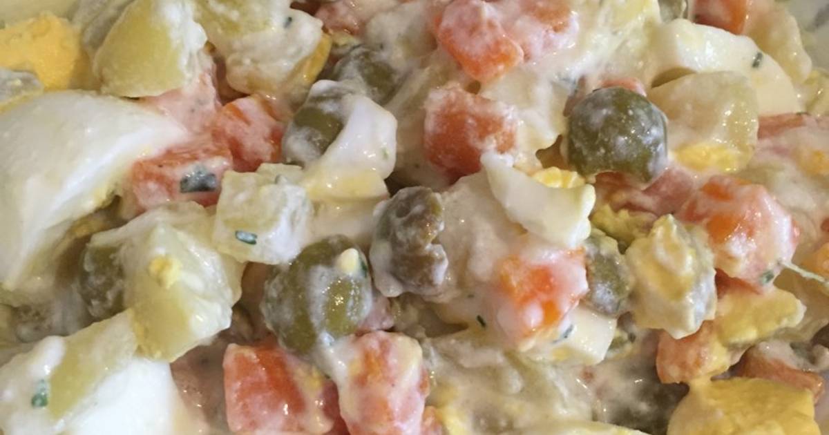 Salade rau củ ngày hè