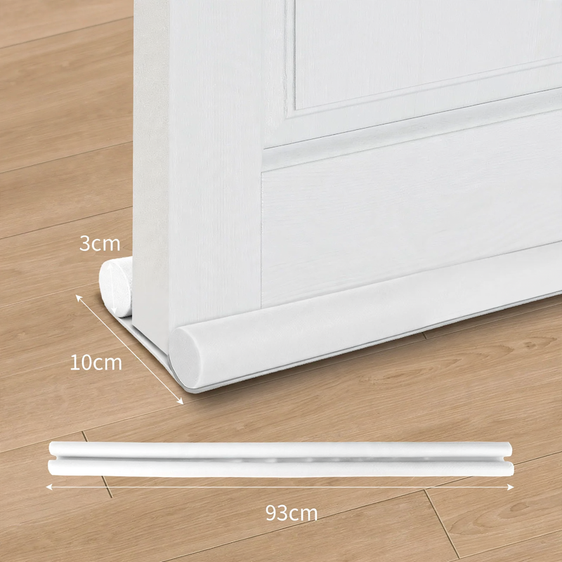 Door bottom seal, 93 cm, wind and sound insulating
