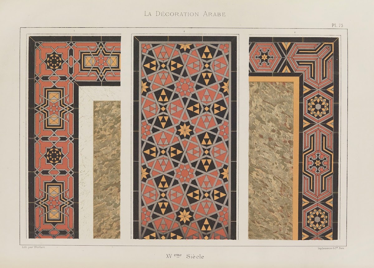 La Décoration arabe Pl64 1860s 1880s