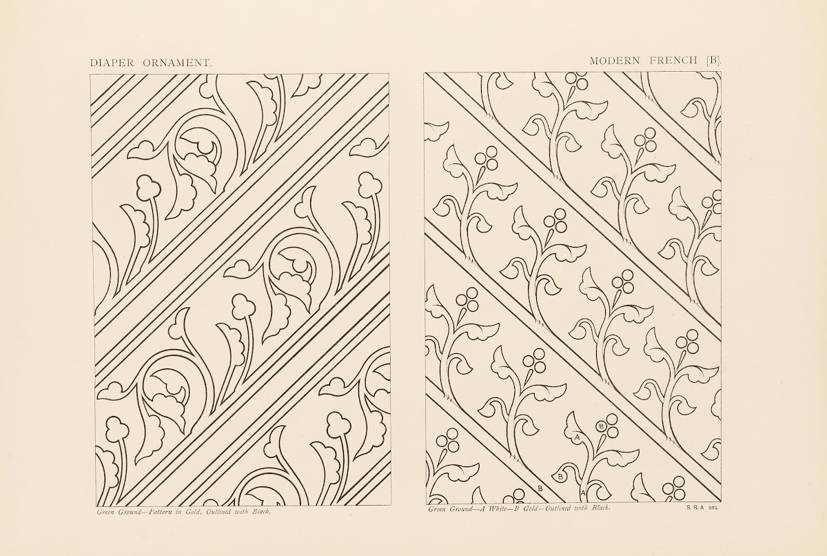 Outlines of ornament in the leading styles Pl43 1881