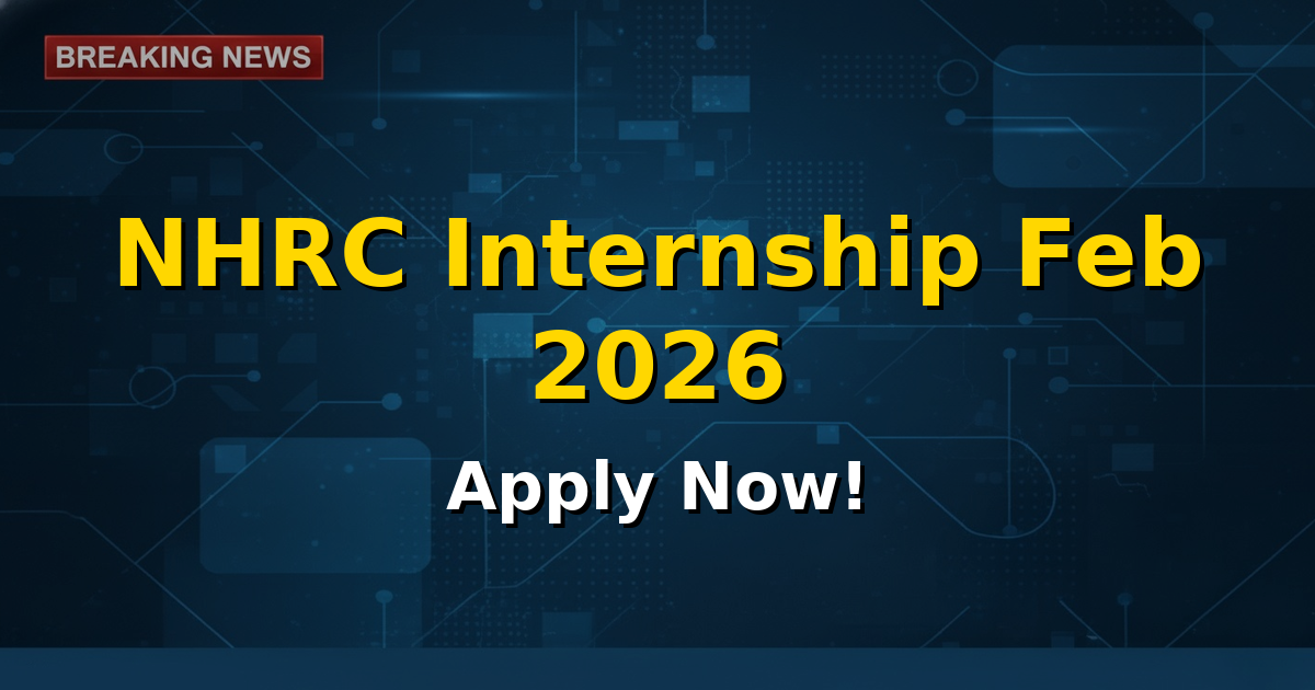Image depicting a student engaged in online learning with a subtle overlay of the NHRC logo, symbolizing a human rights internship opportunity for February 2026.