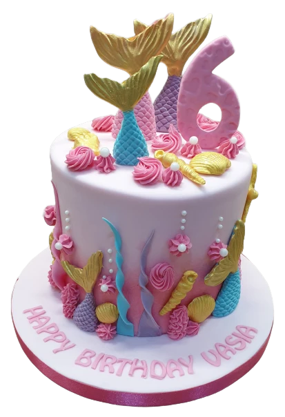 Mermaid Themed Birthday Cake CB-NC421