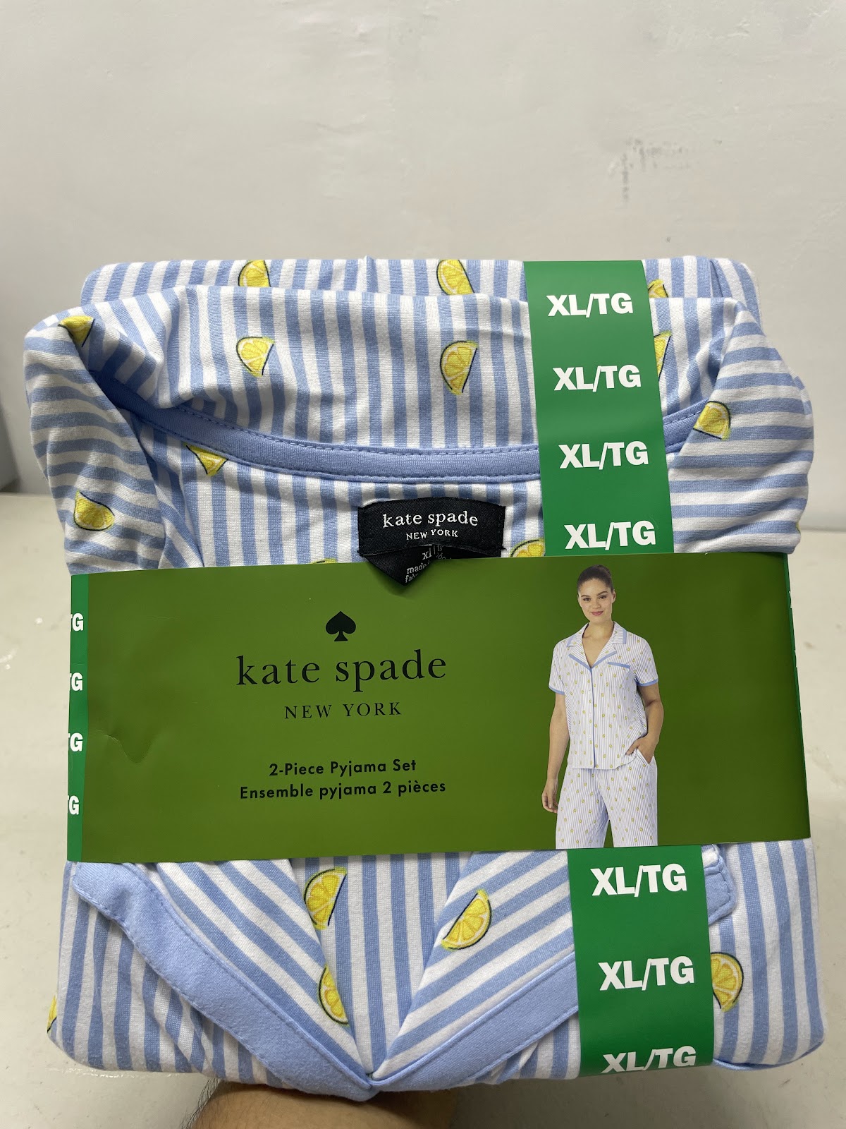 KS Sleepwear Stripes Blue XL #2070