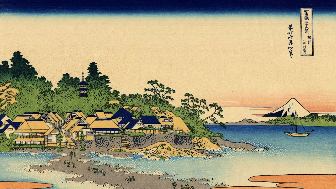 Ukiyo-E, Japanese Art, Artwork 4K Desktop Wallpaper