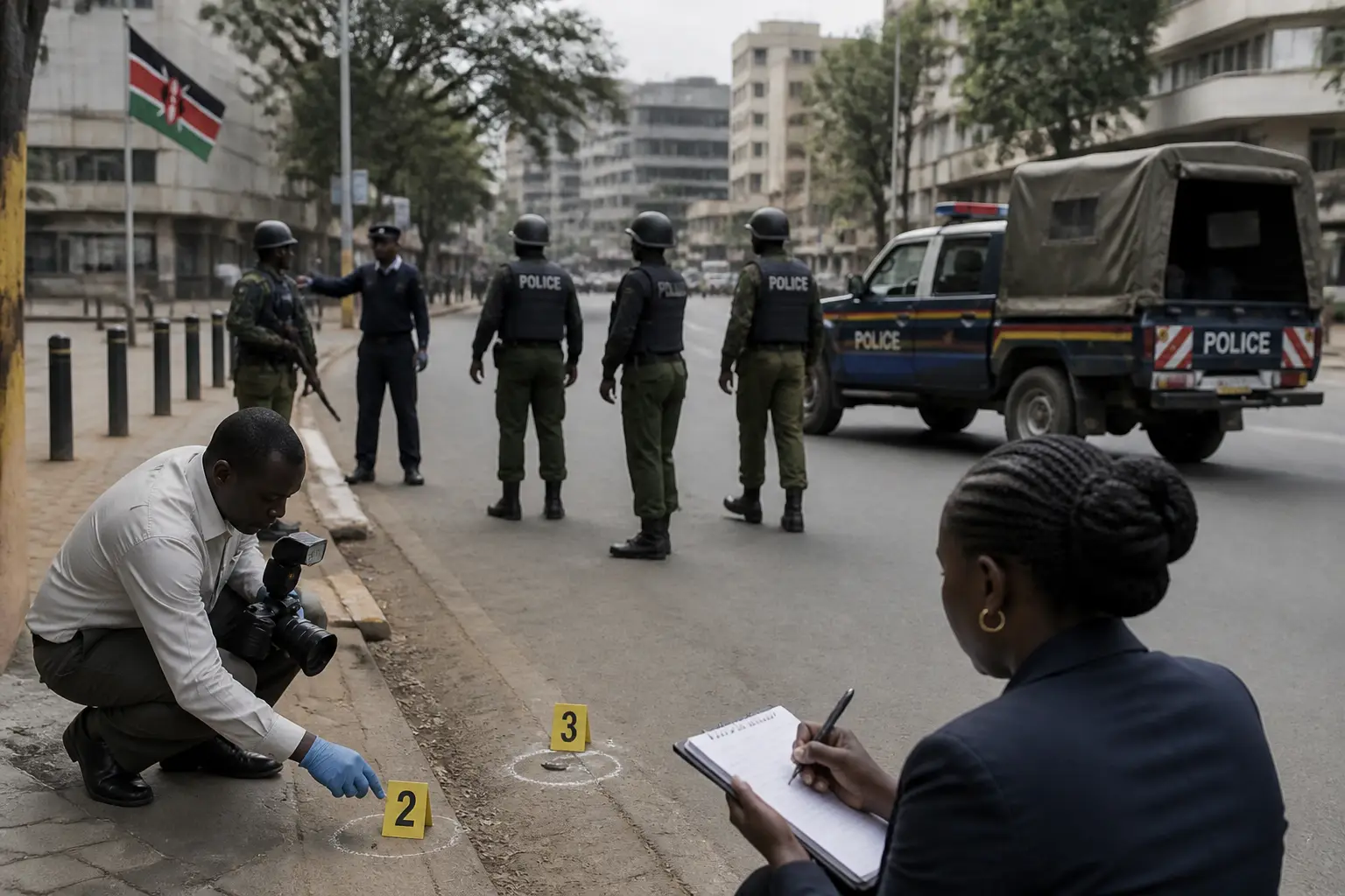 Editorial image for Kenya police shooting victims not involved in clashes, BBC investigation finds