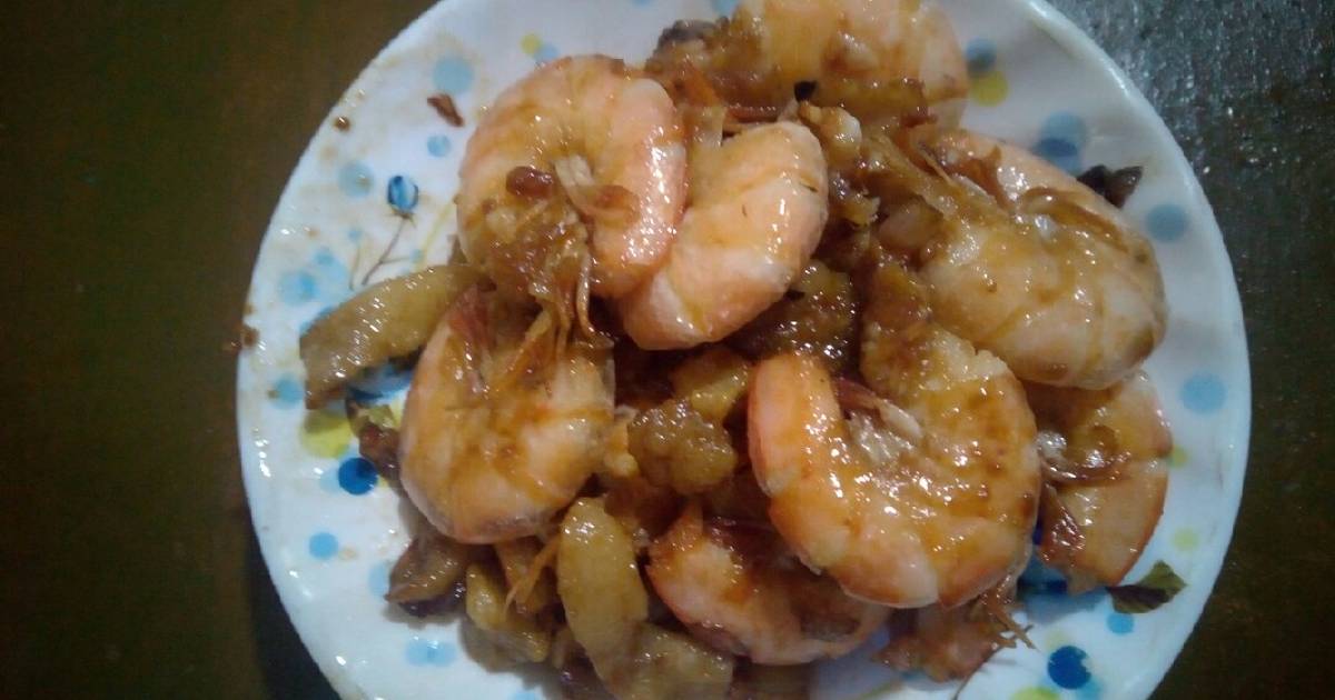 Tôm chiên tóp mỡ