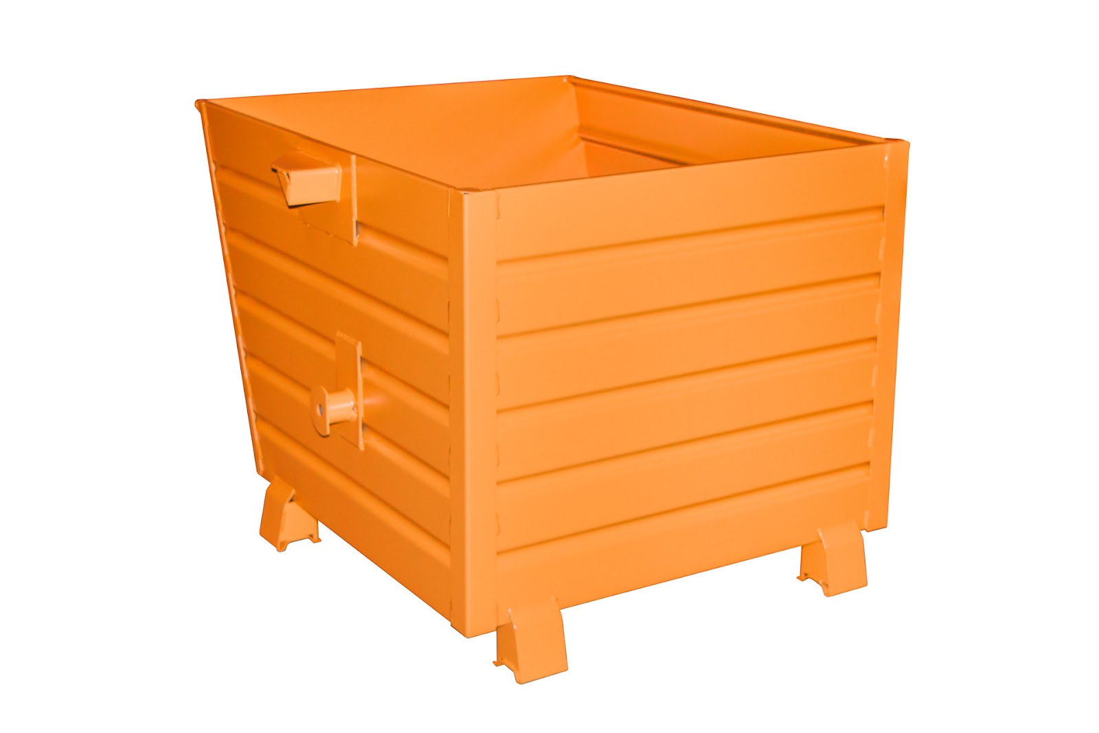 Stapelkieper BSK 90, gelakt, Geeloranje