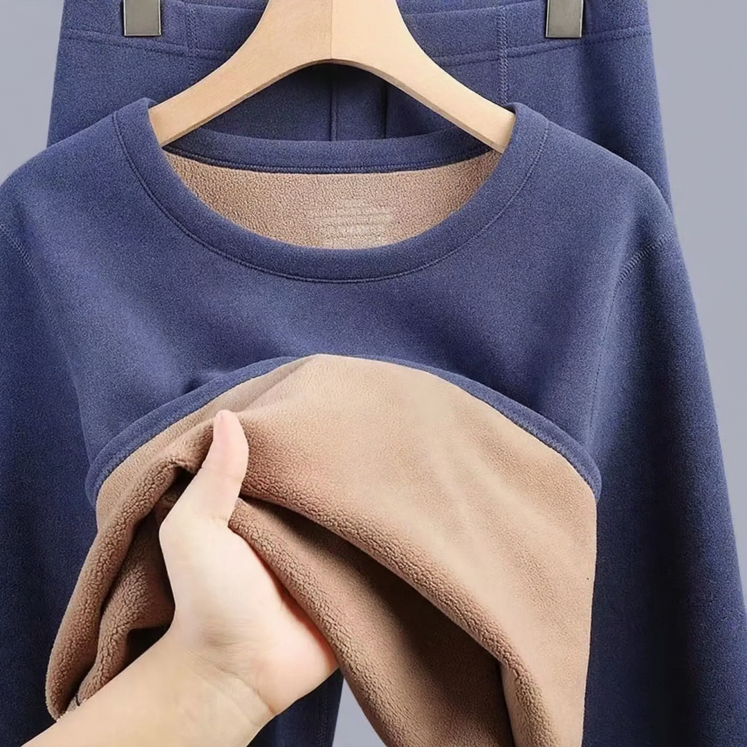 Couple Thermo Set, lined, round neck