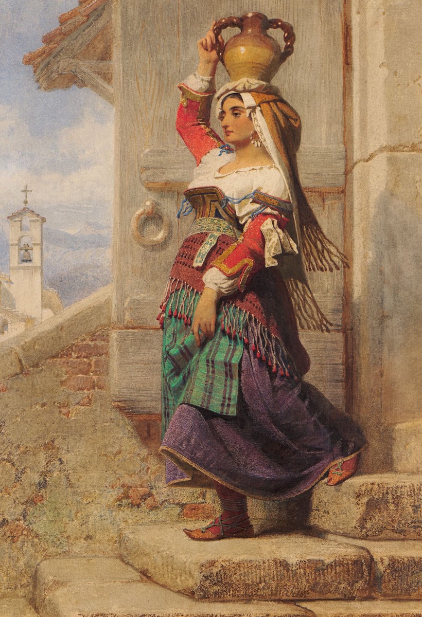 A Roman Water Carrier 1857