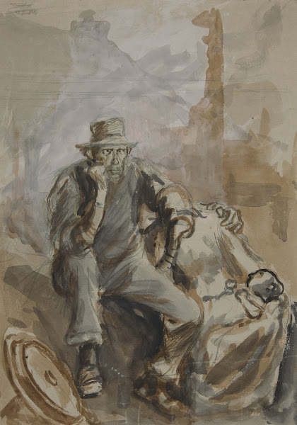 Study for The Frenzy and what came of it  comment on riots and strikes in Pittsb