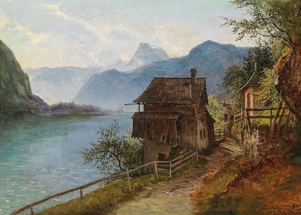 Partie aus dem Salzkammergut