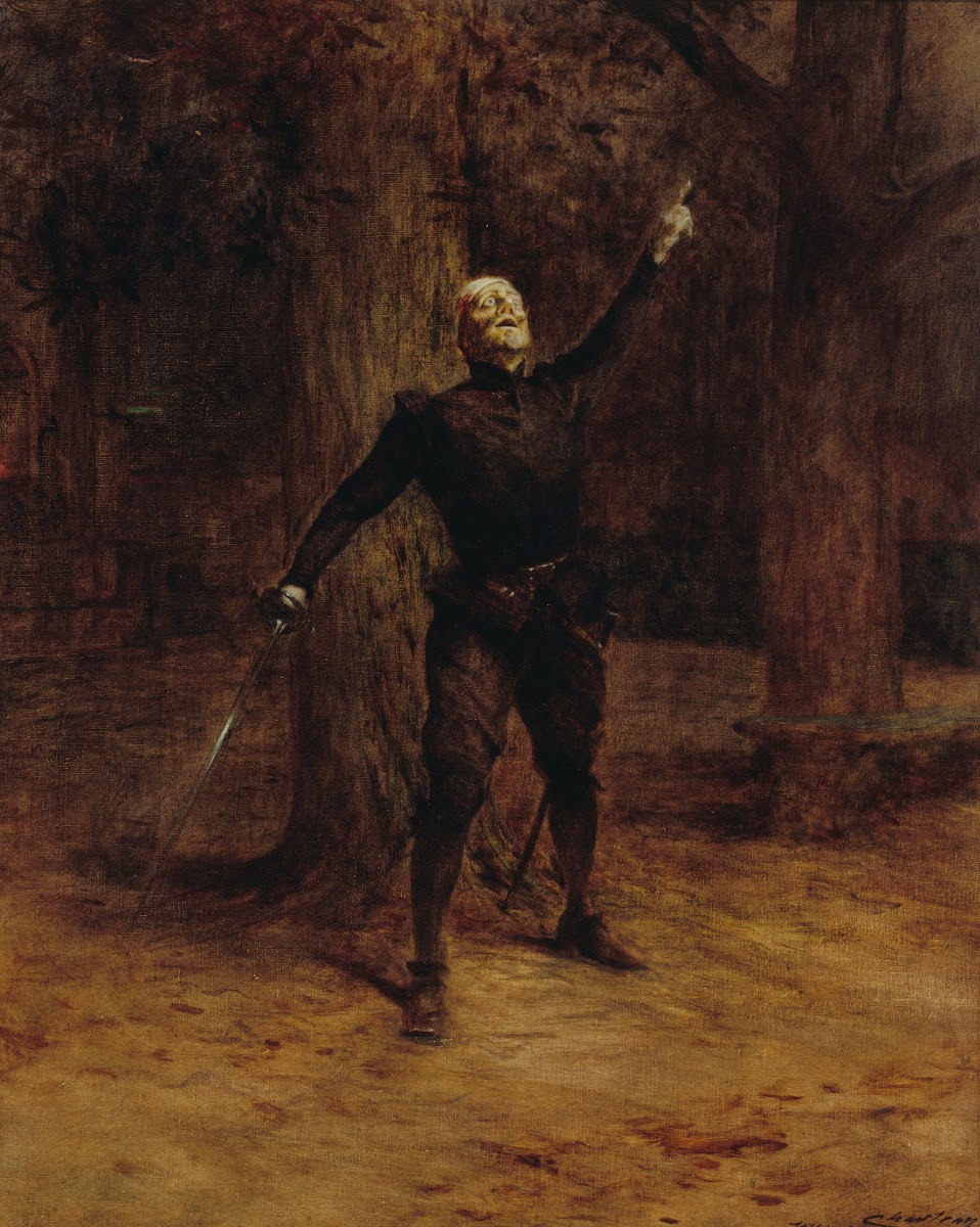Portrait de Constant Coquelin dans le rôle de Cyrano de Bergerac 1901