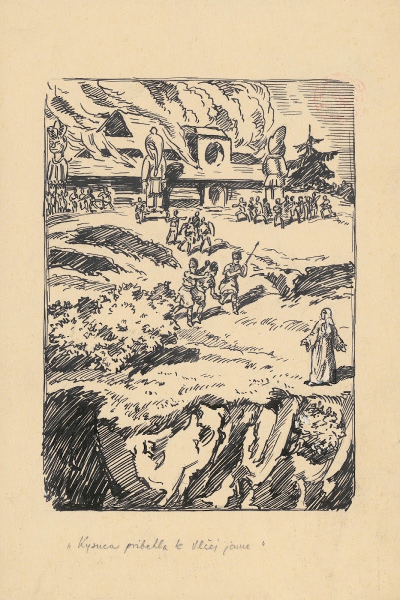 The Kysuca Runs to Vlčia Jama 1928